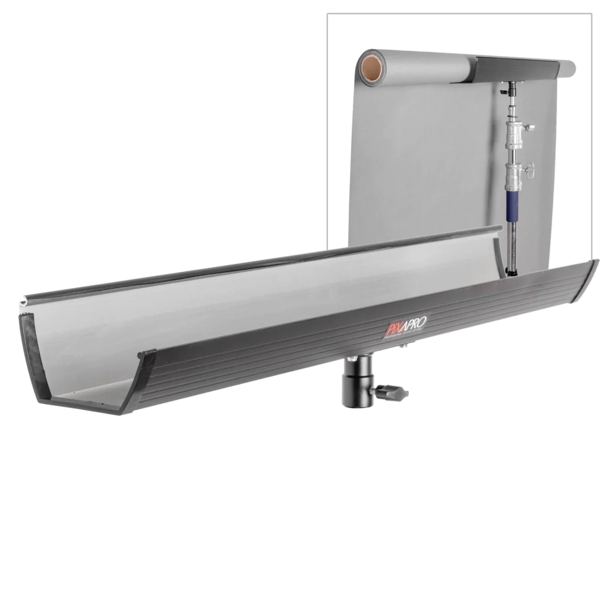 T-Bone Gutter Background Bracket, for Hand painted backdrops, Half-length Seamless Paper and Vinyl Backgrounds (UK shipping free, please contact us for international shipping charges)